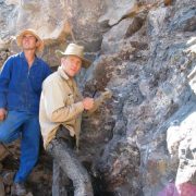 Der Referent bei der Arbeit vor Ort (rechts)